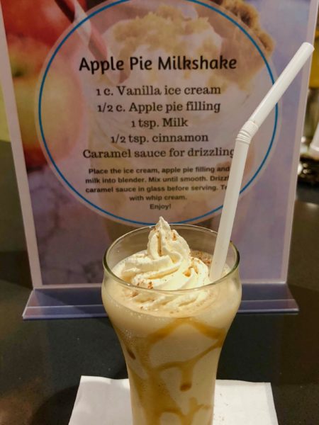 Drink Of The Month - Apple Pie Milkshake